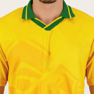 Custom <span class=keywords><strong>Brasil</strong></span> Maillots Fútbol Chemises Masculinas y Tops <span class=keywords><strong>De</strong></span> Futbol Personalizzabili Vintage Fútbol Camisetas Jersey - Product Image 4