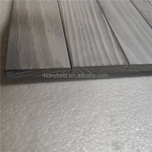 Plaque murale en bois de palette gris délavé, avec inscription « Farm House », pour artisanat <span class=keywords><strong>DIY</strong></span>, porte-panneau vierge non fini - Product Image 4