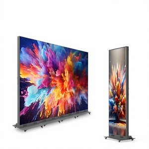 Afficheur LED autoportant P1.8 ultra-plat, écran numérique HD pour publicité en magasin, centre commercial et promotion. - Product Image 1