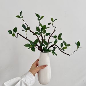 Branches vertes artificielles, fleurs en vase, 30 cm-100 cm de haut, décorations d'intérieur hautement réalistes - Product Image 1