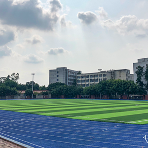 Wa/iaaf đầy đủ PU chạy bài hát EPDM bề mặt tổng hợp spraycoat cao su chạy bài hát bánh sandwich hệ thống cho sân vận động đua - Product Image 2