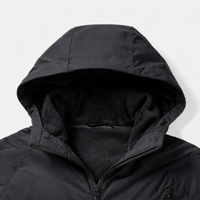 Veste coupe-vent décontractée imperméable pour homme avec logo personnalisé, doudoune pour homme, veste coupe-vent Parker