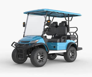 Cubierta Impermeable para Carro de Golf Eléctrico de Acero al Carbono Duradero de Alta Calidad, 4 Plazas, Batería de Litio de 48V para Transporte Eficiente de Carga, 30 km/h - Product Image 4