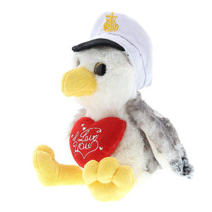 Peluche Personalizado de Gaviota Marina, Juguete de Peluche de Pájaro Marino - Product Image 6