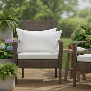 Oubonun 12x20 Outdoor Waterproof Square Throw Pillow <b>Inserts</b> Pack 2 Decorative <b>Cushions</b> <b>for</b> Couches - Product Image 3