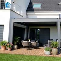 Pergola intelligente Sweet Home en aluminium avec toit à lamelles motorisées imperméables
