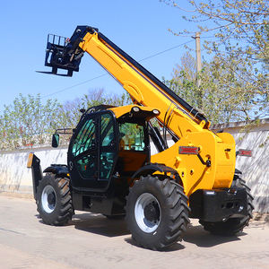 מלגזה טלסקופית דיזל 3.5-<span class=keywords><strong>7</strong></span> טון עם זרוע טלסקופית, הנעה 4X4, צמיגים פנאומטיים, לשטח קשה, בעלת תו תקן CE - Product Image 5