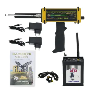 US Black Hawk GR-1000 Treasure Hunting Machine Remote Search and Location of Gold Silver and Gem Underground Metal Detector