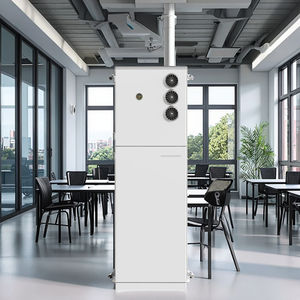 Ventilation intelligente: Ventilateur de 900 m³/h avec <span class=keywords><strong>chauffage</strong></span> auxiliaire électrique, élimination des PM2, 5/bactéries, 3 vitesses, à distance - Product Image 1