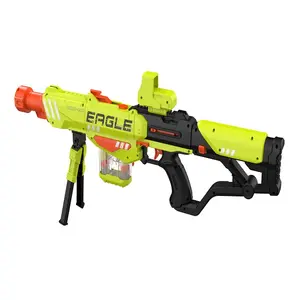 Plástico airsoft rifles atirador ao ar livre, portátil, pistola de tiro, jogo, bola, blaster, arma de brinquedo, bala macia