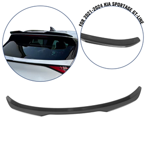 Tout nouveau becquet d'aile de voiture ABS becquet de couvercle de coffre en plastique noir brillant becquet arrière pour <span class=keywords><strong>KIA</strong></span> <span class=keywords><strong>Sportage</strong></span> <span class=keywords><strong>GT</strong></span>-<span class=keywords><strong>Line</strong></span> MK5 2021-2024 - Product Image 1