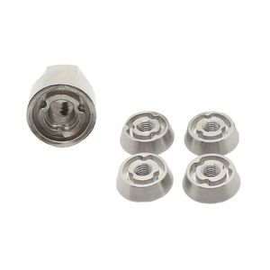 Suministro de fábrica: Juego de tornillos de pétalo huecos galvanizados en zinc para avión, tuercas de anclaje para puertas, tuercas de inserción huecas para cavidades metálicas - Product Image 1