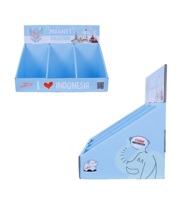Vevor — pâte de comptoir en papier ondulé, 3 poches, appareil d'affichage personnalisé en carton, pour la Promotion de jouets