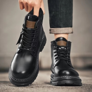 <span class=keywords><strong>Botas</strong></span> de Invierno para Hombre, Forradas de Felpa, Resistentes al Frío, con Suela Gruesa y Resistente al Desgaste - Product Image 5