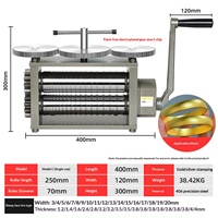 Presse manuelle pour le pressage de fils en or, argent, cuivre, pour la fabrication de fils carrés et le sertissage de lignes DIY