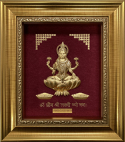 Grosir Pabrik gaya high-end ornamen Rama Sita shmana Hanuman Indian deity 24k gold daun lukisan