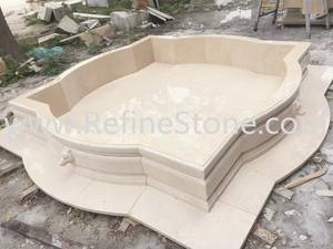 <span class=keywords><strong>Fontaine</strong></span> sculptée à <span class=keywords><strong>la</strong></span> main en marbre beige en forme de loup pour <span class=keywords><strong>la</strong></span> décoration de jardin - Product Image 5