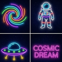 Enseigne néon LED personnalisée en acrylique, enseigne néon LED personnalisée avec nom et logo, vente en gros pour enseigne de magasin, enseigne néon LED sur mesure