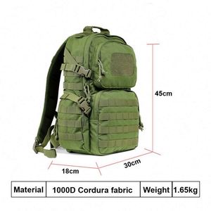 กระเป๋าเป้สะพายหลัง MOLLE ขนาด 35 ลิตร สำหรับกิจกรรมกลางแจ้ง แบบขยายได้ เหมาะสำหรับเดินทาง ปีนเขา ล่าสัตว์ ฝึกซ้อมรบ และการใช้งานทางยุทธวิธี (ตัวอย่างสินค้าฟรี) - Product Image 2