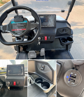 Voiture buggy électrique 4 places homologuée pour la route chinoise, chariot de chasse, batterie au plomb-acide 48V, cadre en aluminium, chariot de golf 2 KK