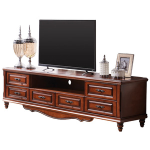 American Style Solid Wood <b>TV</b> Cabinet With Storage Living Room Furniture Retro Design <b>TV</b> <b>Stand</b> - Product Image 4