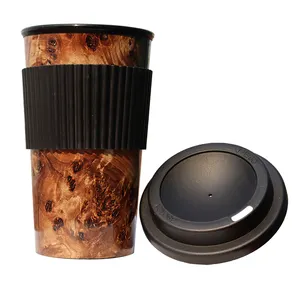 PP Material Coffee Outdoor Wholesale Coffee Mug Sublimation Modern Indoor Plastic Reusable Coffee Cup With Lid