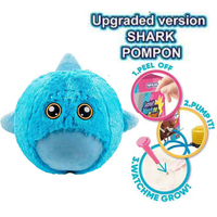 Samtoycn Jouet sensoriel à presser original, jouet anti-stress, grande poupée douce en peluche, ensemble de peluches gonflables, ballon en peluche pour enfants autistes