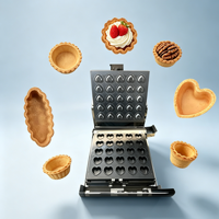 Nouvel équipement polyvalent LEDE pour la fabrication de coques de pâtisserie, machine tout-en-un pour tartes et rouleaux aux œufs, machine à biscuits multifonction à base de farine, garantie 1 an
