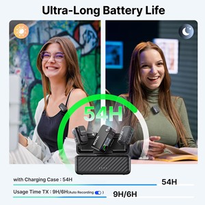 ไมโครโฟนไร้สายแบบหนีบปกเสื้อ BOYA BOYAMIC 2 ระดับมืออาชีพ สำหรับ <span class=keywords><strong>iPhone</strong></span> USB-C Android กล้อง สำหรับการถ่ายทอดสด บันทึกเสียง วิดีโอบล็อก - Product Image 3