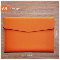 Carpeta de Archivo Personalizada Xiwan A4 de Cuero PU con Hebilla Colorida, Portadocumentos, Material de Oficina, Logotipo Personalizado