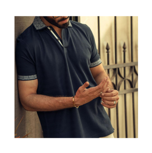 OEM personalizado de los hombres más tamaño camisetas niños Polo Golf camiseta logotipo personalizado vintage 100% algodón camiseta - Product Image 2