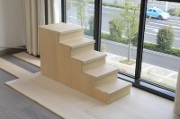 Marches d'escalier en bois massif Acacia/Chêne – Traditionnelles, écologiques, durables – Balustres intérieurs élégants pour villas, salons et appartements