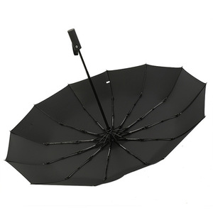 Paraguas Plegable Doble de Vinilo para Sol y Lluvia, Totalmente Automático, 12K, para Negocios - Product Image 4