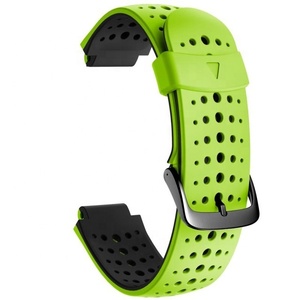 Correa de <span class=keywords><strong>reloj</strong></span> de goma de silicona de doble color de suministro directo de fábrica <span class=keywords><strong>para</strong></span> modelos <span class=keywords><strong>Garmin</strong></span> Forerunner 220 230 <span class=keywords><strong>235</strong></span> 620 630 735 - Product Image 4