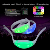 SOFFA LED-Armband DMX512-Controller Beleuchtung Event-Produktion Publikums-Synchronisation Ferngesteuertes LED-Armband
