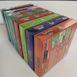 Tùy chỉnh NTSC/ USA PAL/EUR phiên bản video Gameboy Trước Hộp N64 hộp màu trò chơi với sự hỗ trợ bên trong và bảo vệ PVC - Product Image 3