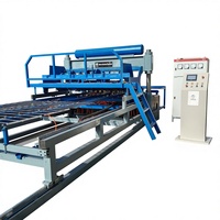 Machine de soudage de treillis métallique CNC entièrement automatique, ligne de production de treillis de renforcement de 3 à 12 mm