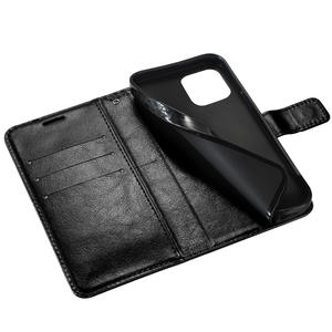 Housse à rabat bon marché Crazy Horse PU fente en cuir universel pour carte portefeuille étui de téléphone pour tous les mobiles android A53 A25 A23 - Product Image 2