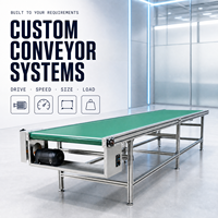 Système de convoyeur plat en profilé aluminium sur mesure pour la production de marchandises quotidiennes sur ligne de production