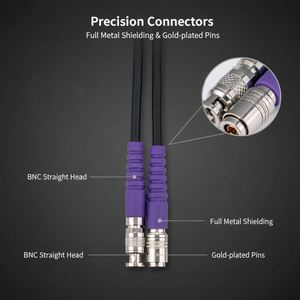 Câble coaxial HD-SDI BNC mâle vers Mini BNC 1.0/<span class=keywords><strong>2.3</strong></span> à angle droit pour vision industrielle - Product Image 2