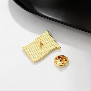 Syrische Nationalflagge Anstecknadel Herstellerbroschen Flaggen-Pin für Hochzeitsaccessoires für Hut Schal Tasche Kleidung Schmuck - Product Image 2