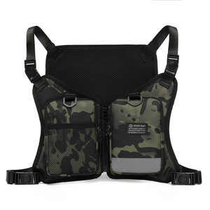 Chaleco Reflectante Unisex para Correr de Noche, Diseño Moderno, Color Sólido, Desmontable, Portátil, Impermeable, con Cierre Oxford - Product Image 3