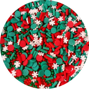100g de pâte polymère de Noël de haute qualité, mélange de tranches d'œufs de Pâques en argile, pour slime, artisanat en résine et bricolage - Product Image 5