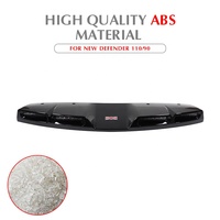 Feux de toit ABS noirs brillants déployables à 4 LED, faciles à installer, pour le nouveau Defender 90 110 130 2020-2025