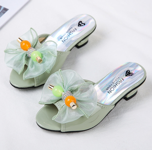 Sandalias de Verano con Lazo para Niñas, Antideslizantes, Punta Abierta, Sandalias Infantiles - Product Image 4