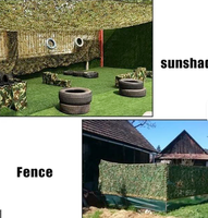 Jaring Kamuflase Penutup Taman untuk Pergola Patio, Tempat Bersembunyi Berburu, Penutup Halaman, Penyamaran Lapangan, Jaring Penyaring Luar Ruangan