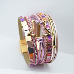 Quick Shipping Top-rated Laser Engraved Logo Sweat Proof <b>Bracelet</b> Holiday Gift for Women Two-tone Finish - Product Image 4