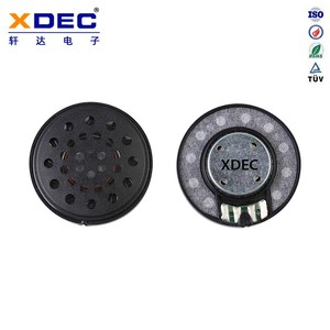 Nhà Máy OEM 1.5 Inch 40 Mm 32 <span class=keywords><strong>Ohm</strong></span> 50 Mw Giảm Tiếng Ồn Loa Hi-Fi Tai Nghe Thành Phần - Product Image 4