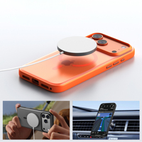 Étui magnétique en PC mat pour iPhone 18 Pro Max, coque de téléphone tactile AI pour iPhone 18 Pro 17, touches métalliques, logo personnalisé, emballage LM061