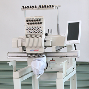 Machine à vêtements professionnelle tête unique 12/15 aiguilles Bordadoras Industriales Brodeuse Machine avec chapeau cerceau T-shirt cadre - Product Image 3